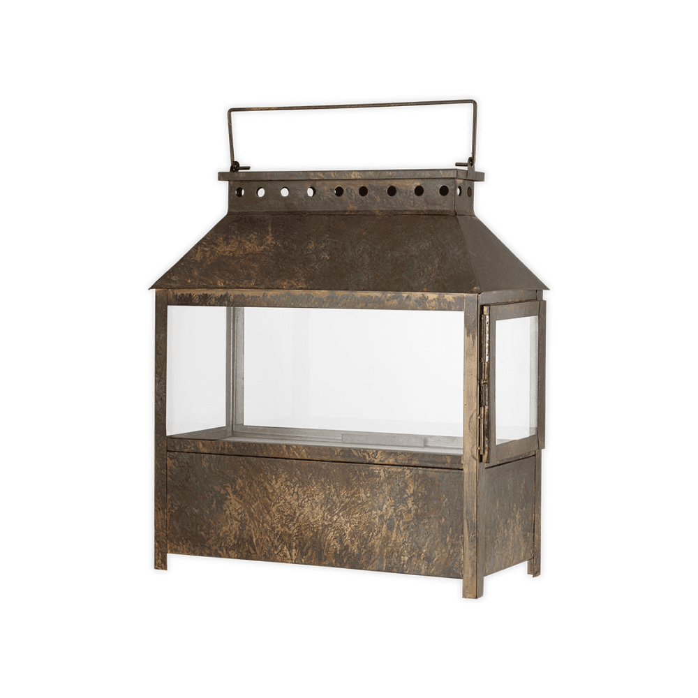 Akoko Patina Wide Lantern