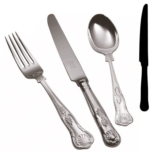 Image showing the Kings Table Knife, Silver Plate product.
