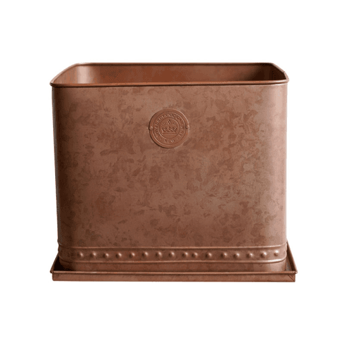 Image showing the Kew Temperate House Regency Outdoor Planter, Copper product.