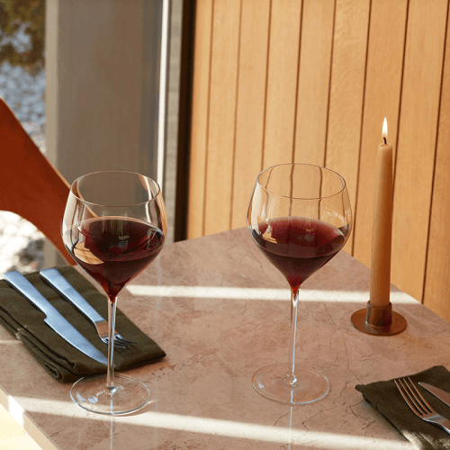 Image showing the Savoy Set of 2 Red Wine Glasses, Clear product.
