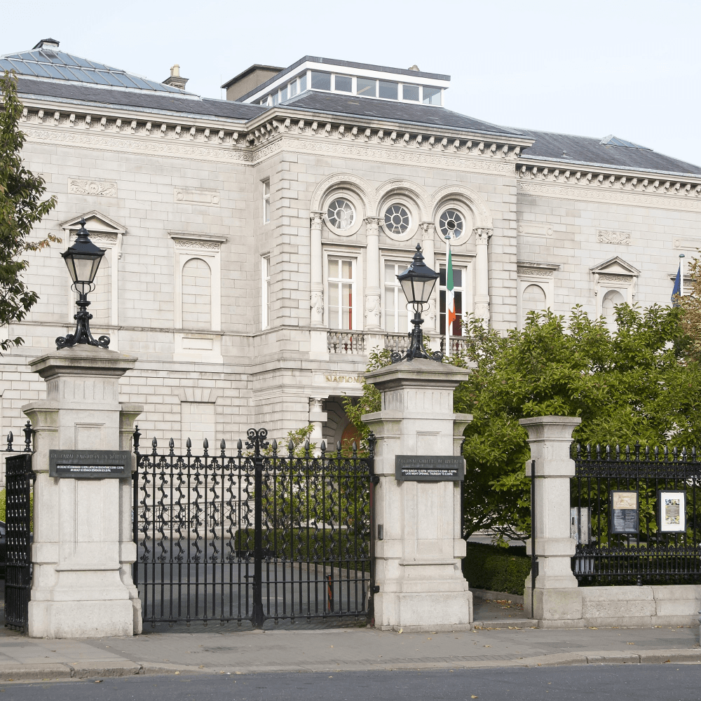 Private tour of Irelands National Gallery and Michelin star lunch for two