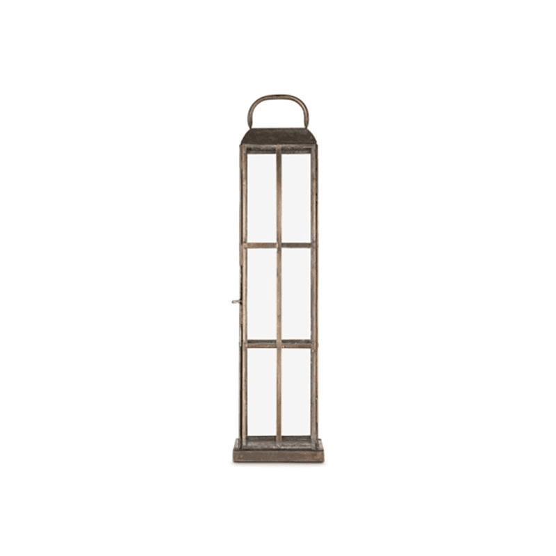 Vemula Lantern, Antique Brass