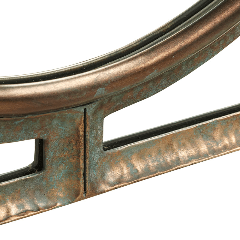 Eydis Mirror, antique bronze