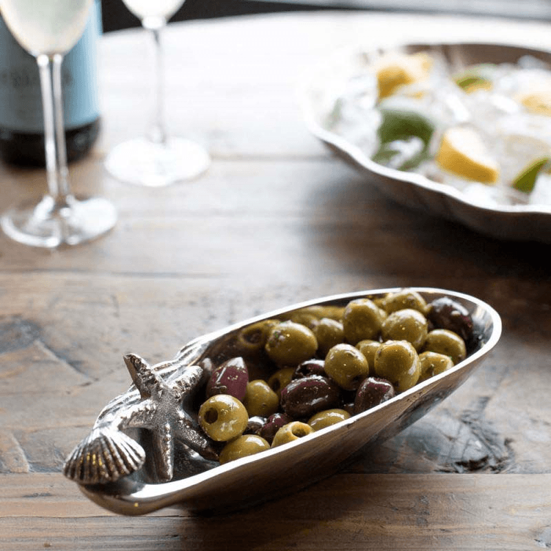 Seashore Dish, Silver
