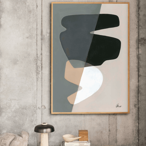 Image showing the Composition 02 Art Print, 50 x 70cm product.