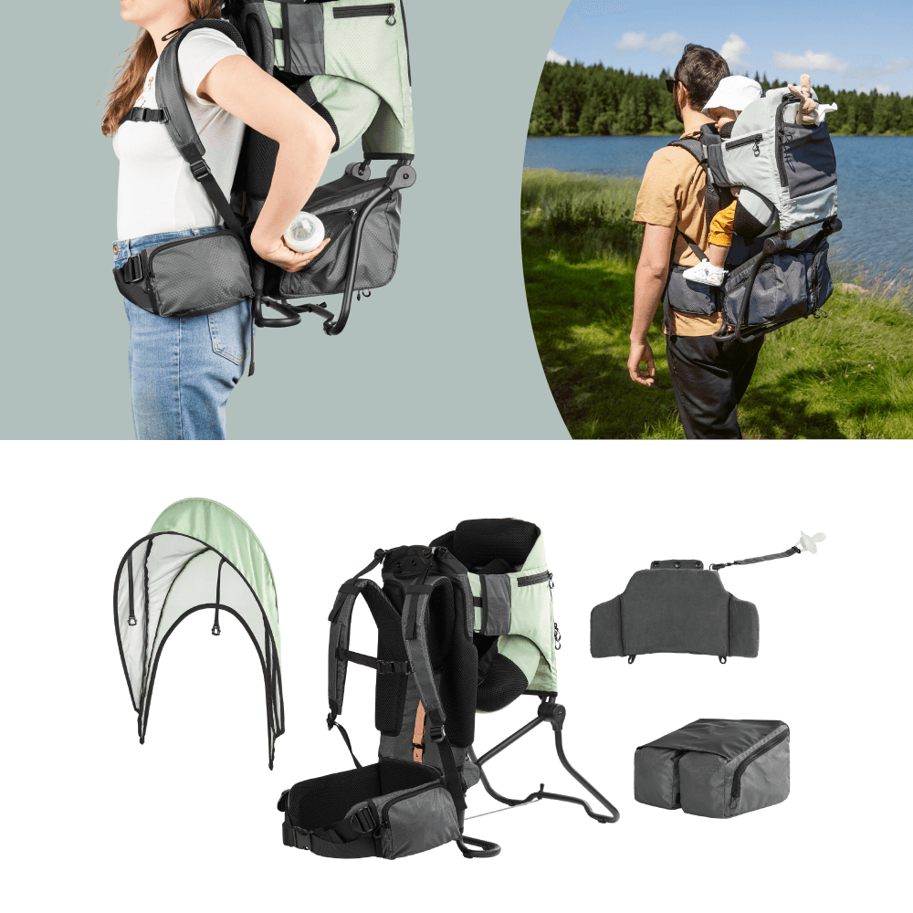 Moov & Hike Baby & Child Carrier, Sage Green