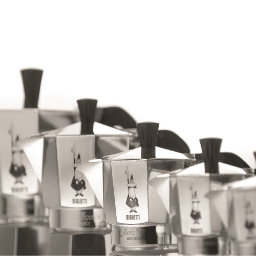 Image showing the Moka Express Aluminium stovetop coffee maker product.