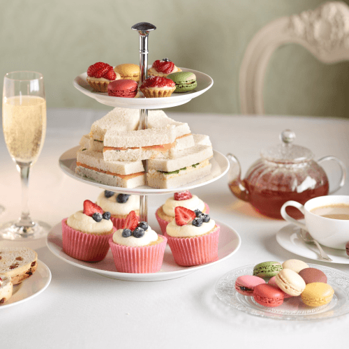 Image showing the Champagne tea for two product.