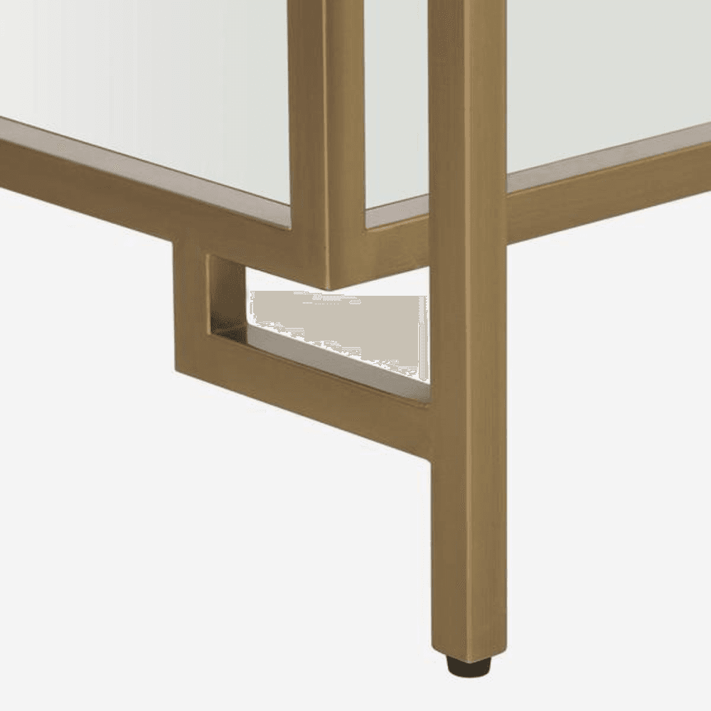 Architect Side table, Gold