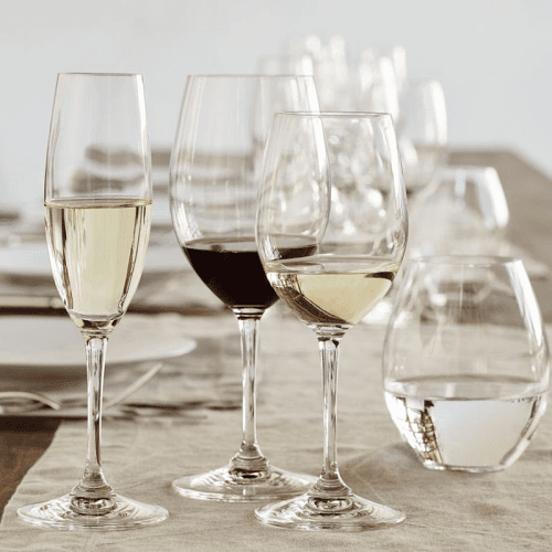 Image showing the Vinum Pair of Cuvee Prestige Champagne Flutes product.