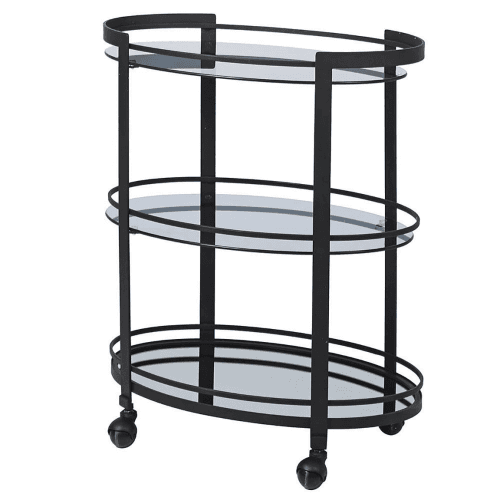 Image showing the Drinks Trolley, Smoked Mirror product.