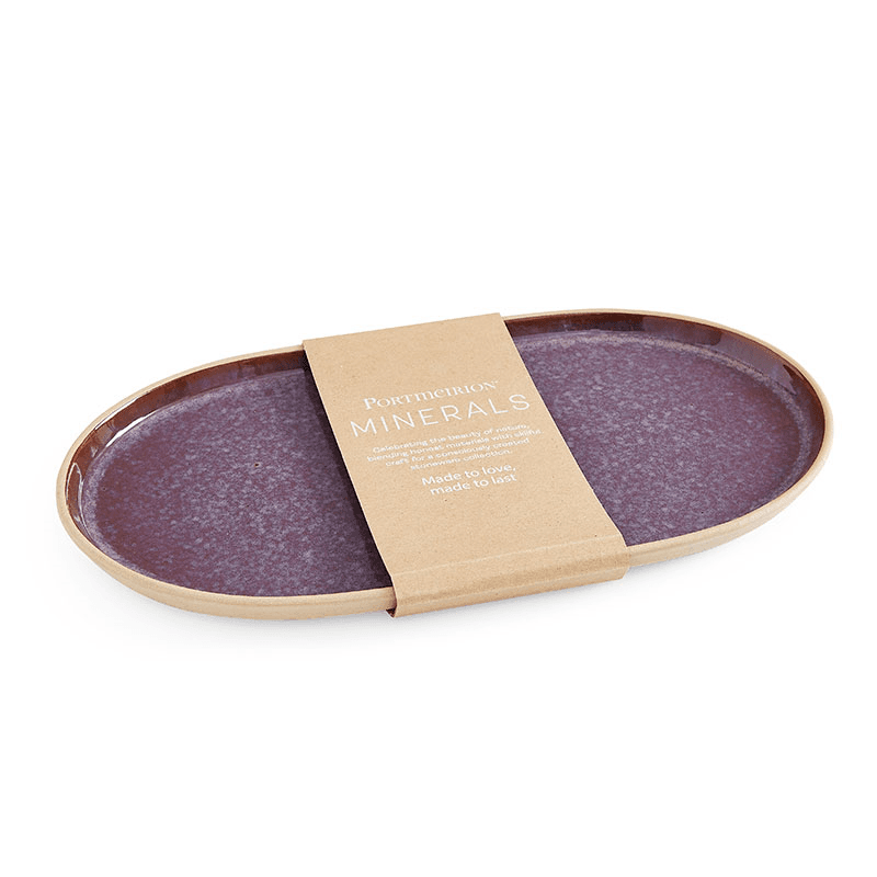 Minerals Oval Platter