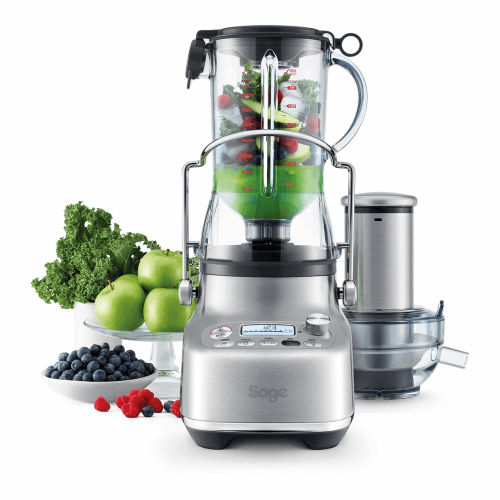 Image showing the The 3X Bluicer Pro Blender and juicer, Silver product.