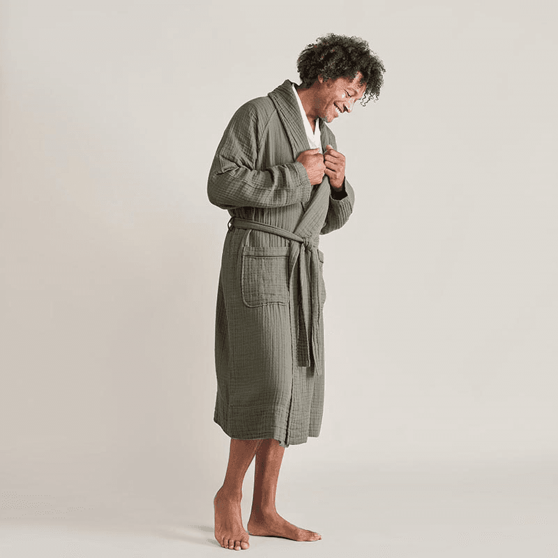 The Dream Cotton Robe, Moss