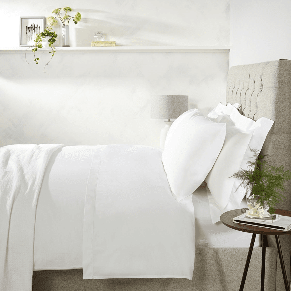 Symons Double Row Cord Pillowcase, White