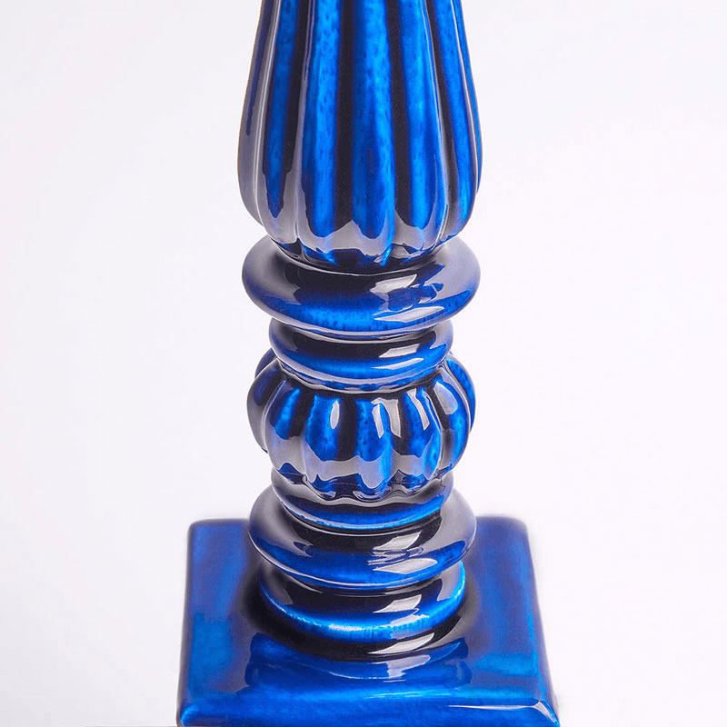 May Table Lamp Base, Marjorelle Blue