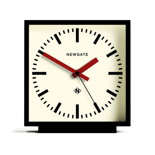Image showing the AMP Clock, Black/Red product.