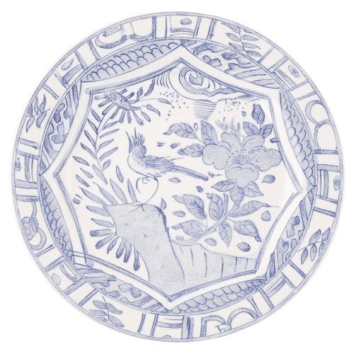 Image showing the Oiseau Bleu Mono Dinner Plate product.