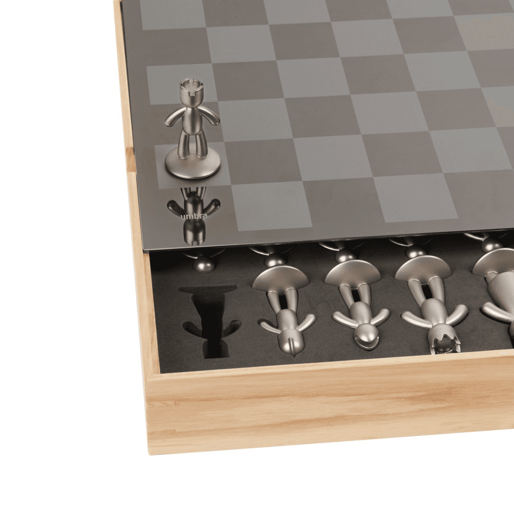 Buddy Chess Set, Natural