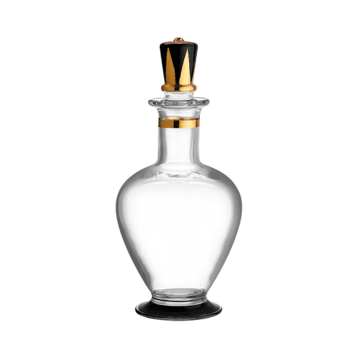 Image showing the Nobel Decanter, Clear & Gold product.