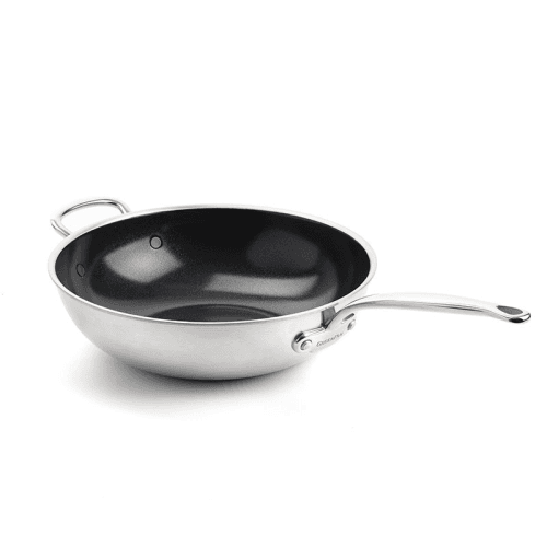 Image showing the Premiere Non-Stick Wok, Stainless Steel product.