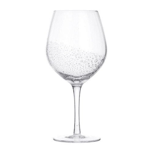 Image showing the Bubble Red Wine Glass, Clear product.