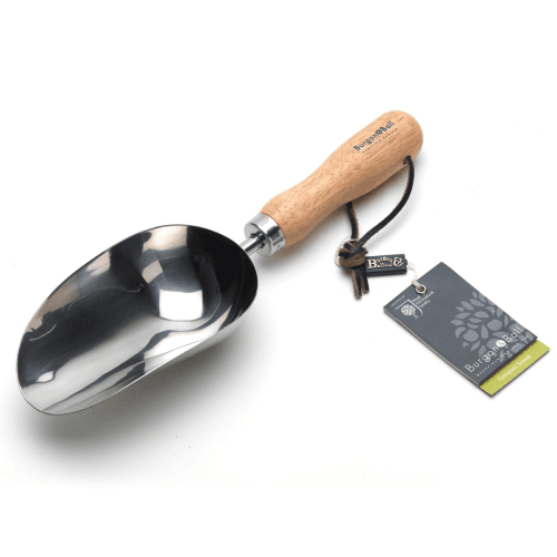 Image showing the RHS Compost scoop, Silver/Natural product.