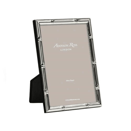 Image showing the Bamboo Photo Frame, Silver product.
