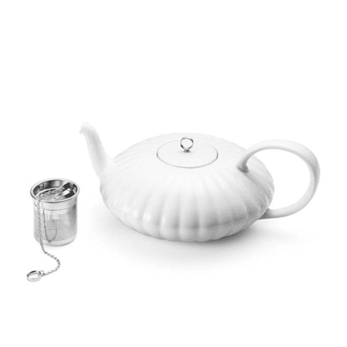 Image showing the Bernadotte Tea Pot, White product.