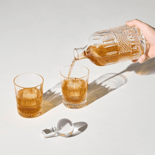 Image showing the Mastercraft Irish Lace Decanter, Clear product.