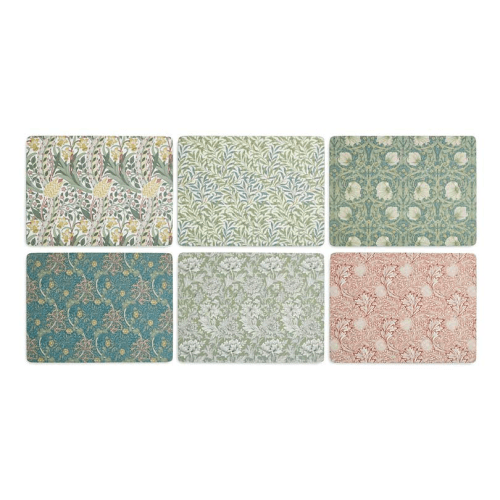 Image showing the Morris & Co Set of 6 Placemats, Multi product.