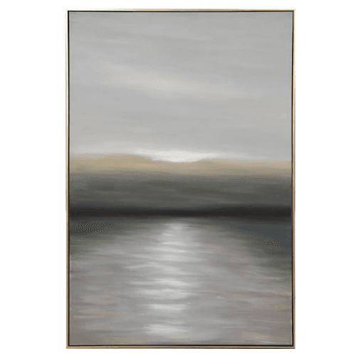 Image showing the Dusk Framed Hand Painted Canvas product.