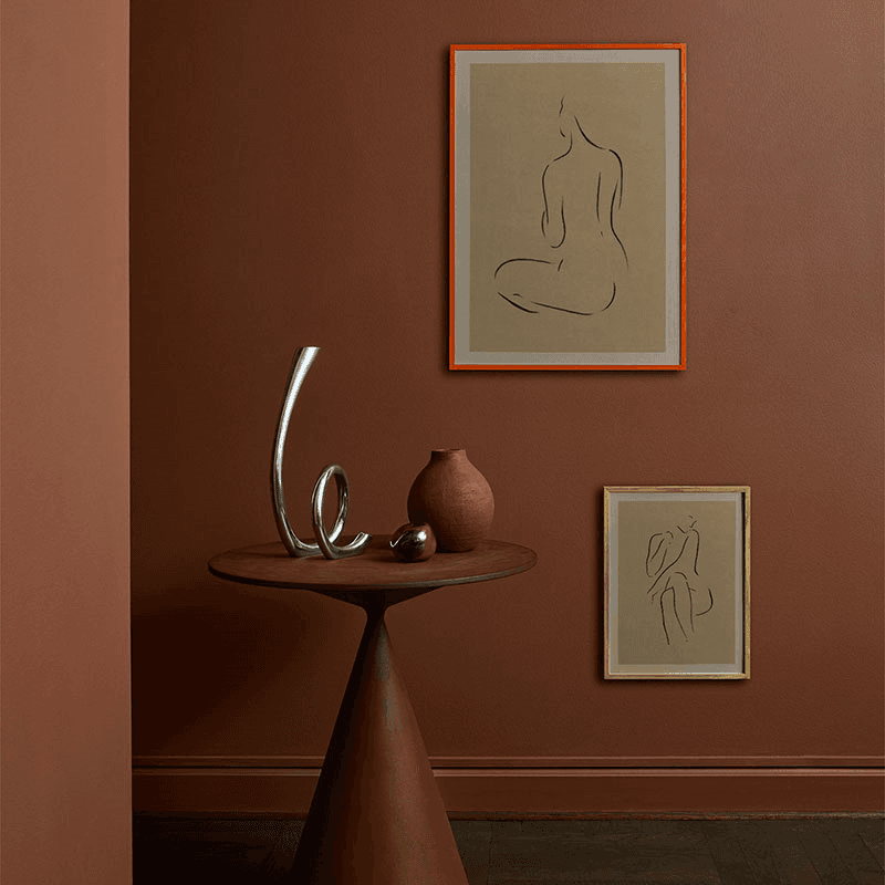 Grace III Framed Print, Beige