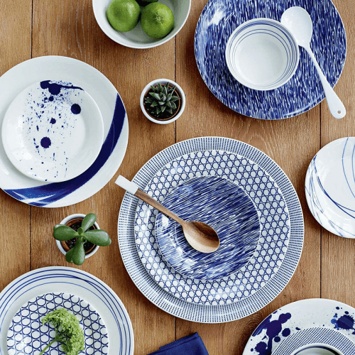 Image showing the Pacific - Dots Dinner Plate product.