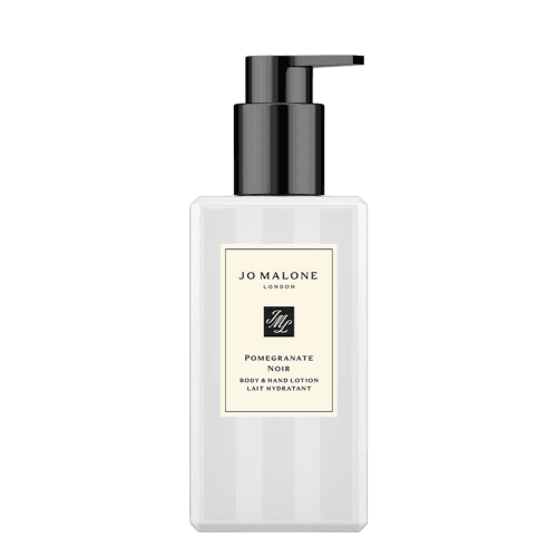 Image showing the Pomegranate Noir Body and Hand Wash and Hand Lotion product.