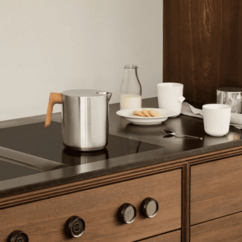 Image showing the Nordic Kitchen Induction Kettle, Stainless Steel product.