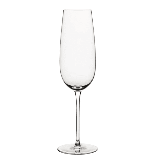 Image showing the Leila Set of 6 Crystal Champagne Flutes product.