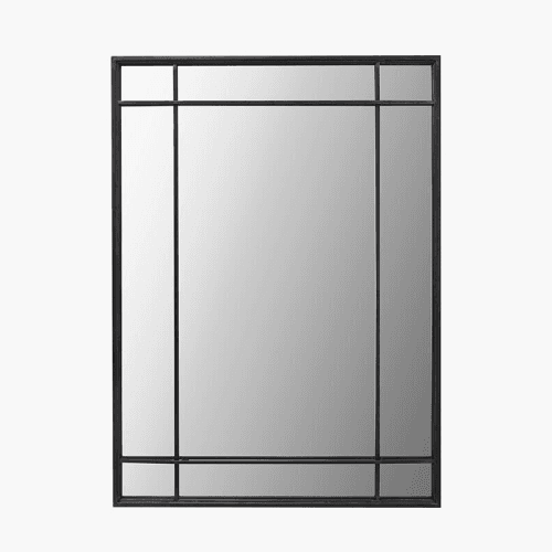 Image showing the Rectangle Mirror, Black product.
