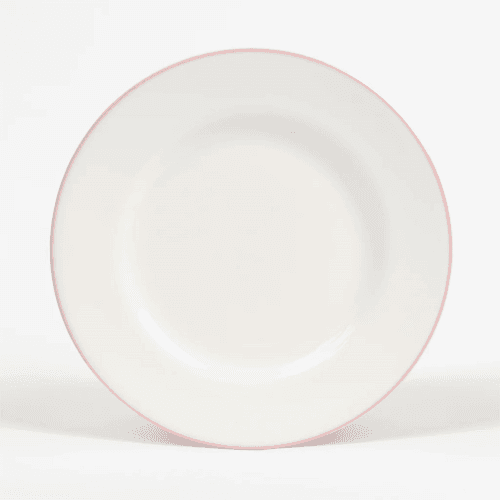 Image showing the Rimmed Side Plate, Blush product.