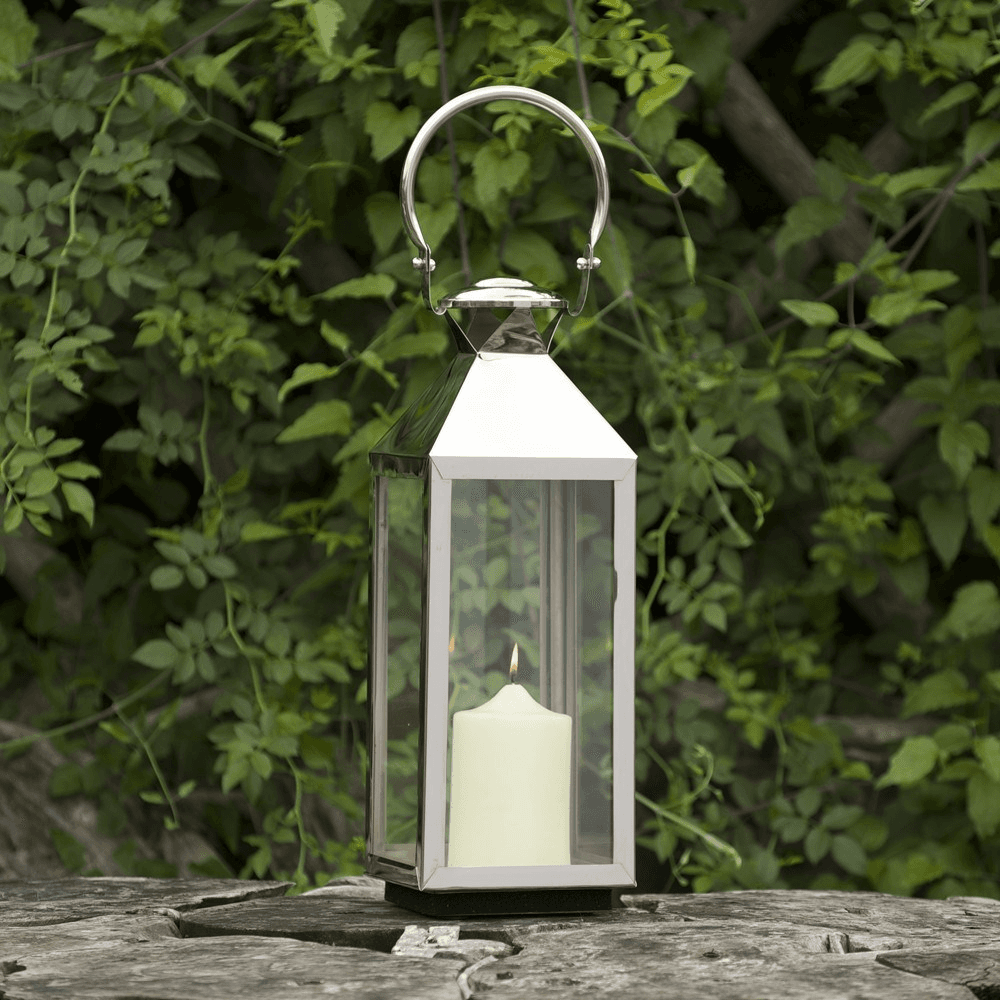 Chelsea Lantern, Clear/Silver