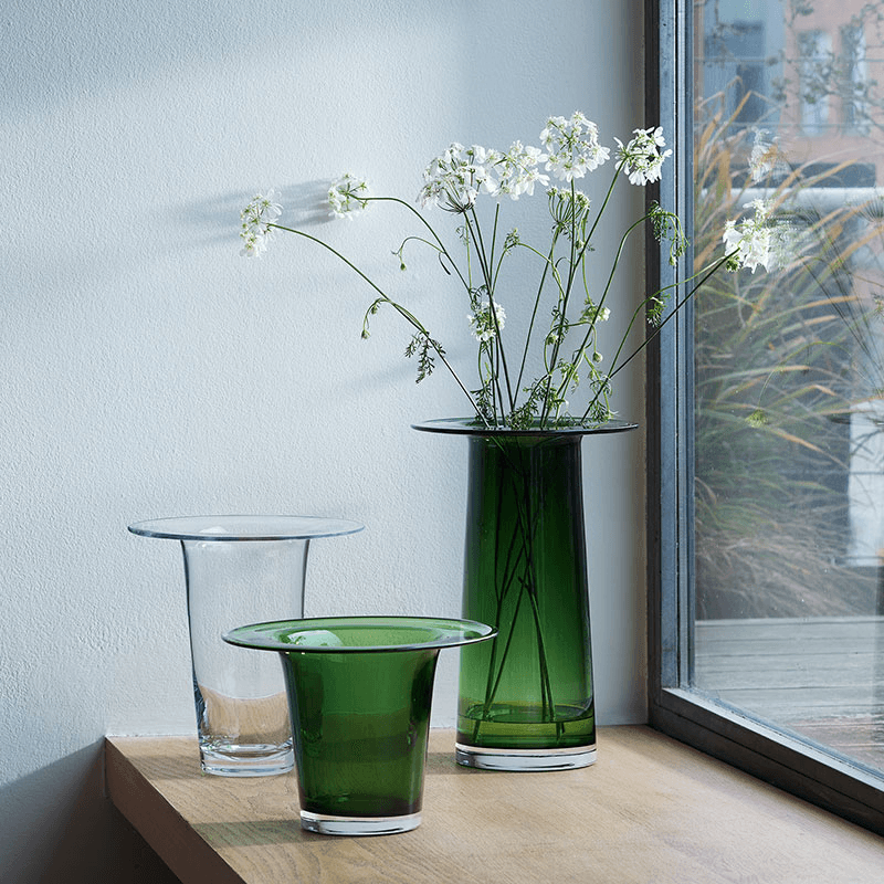 Victoria Vase/Lantern, Fern Green