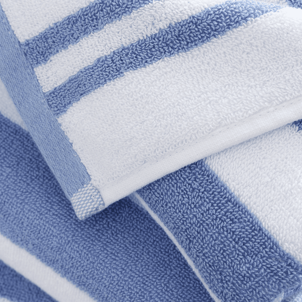 Reversible Stripe Jacquard Bath Sheet