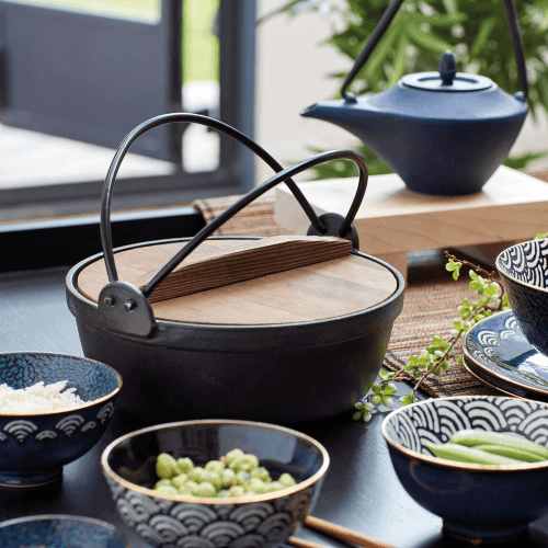 Image showing the World of Flavours - Oriental Cast Iron Cooking Pot product.