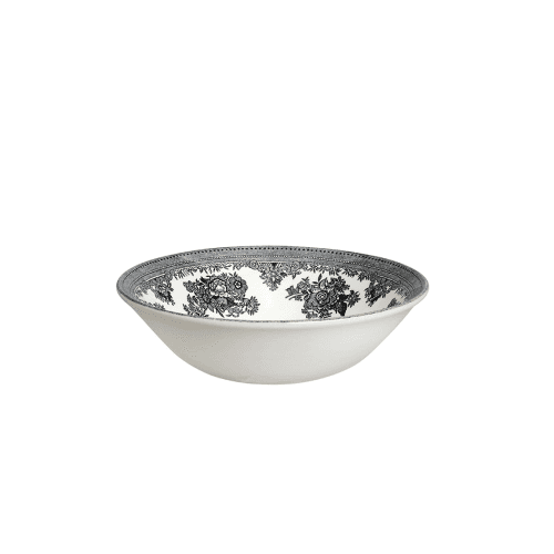 Image showing the Asiatic Pheasants Cereal Bowl, Black & White product.
