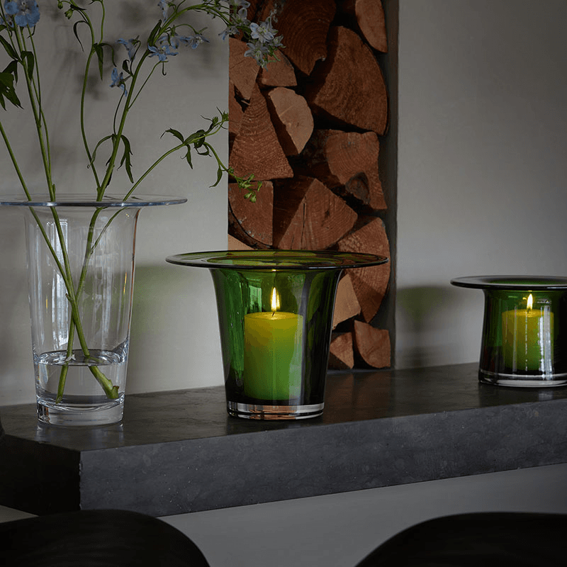 Victoria Vase/Lantern, Fern Green