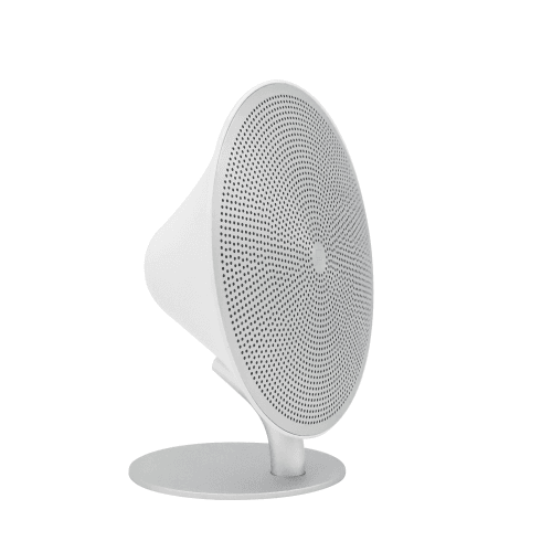Image showing the Mini Halo One Bluetooth speaker, Matt White product.
