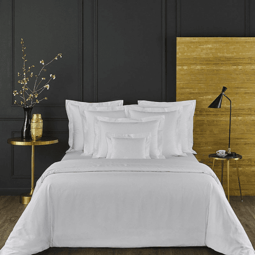 Image showing the Triomphe Pillowcase, King, Blanc product.