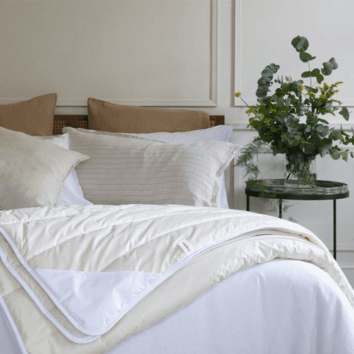 Image showing the All Season Organic Wool Duvet 7.5 Tog product.