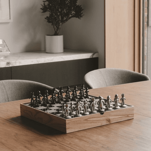 Buddy Chess Set, Natural