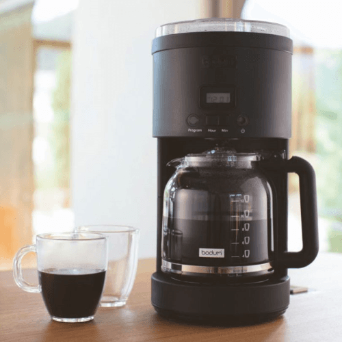 Image showing the Bistro Glass Mug, Clear product.